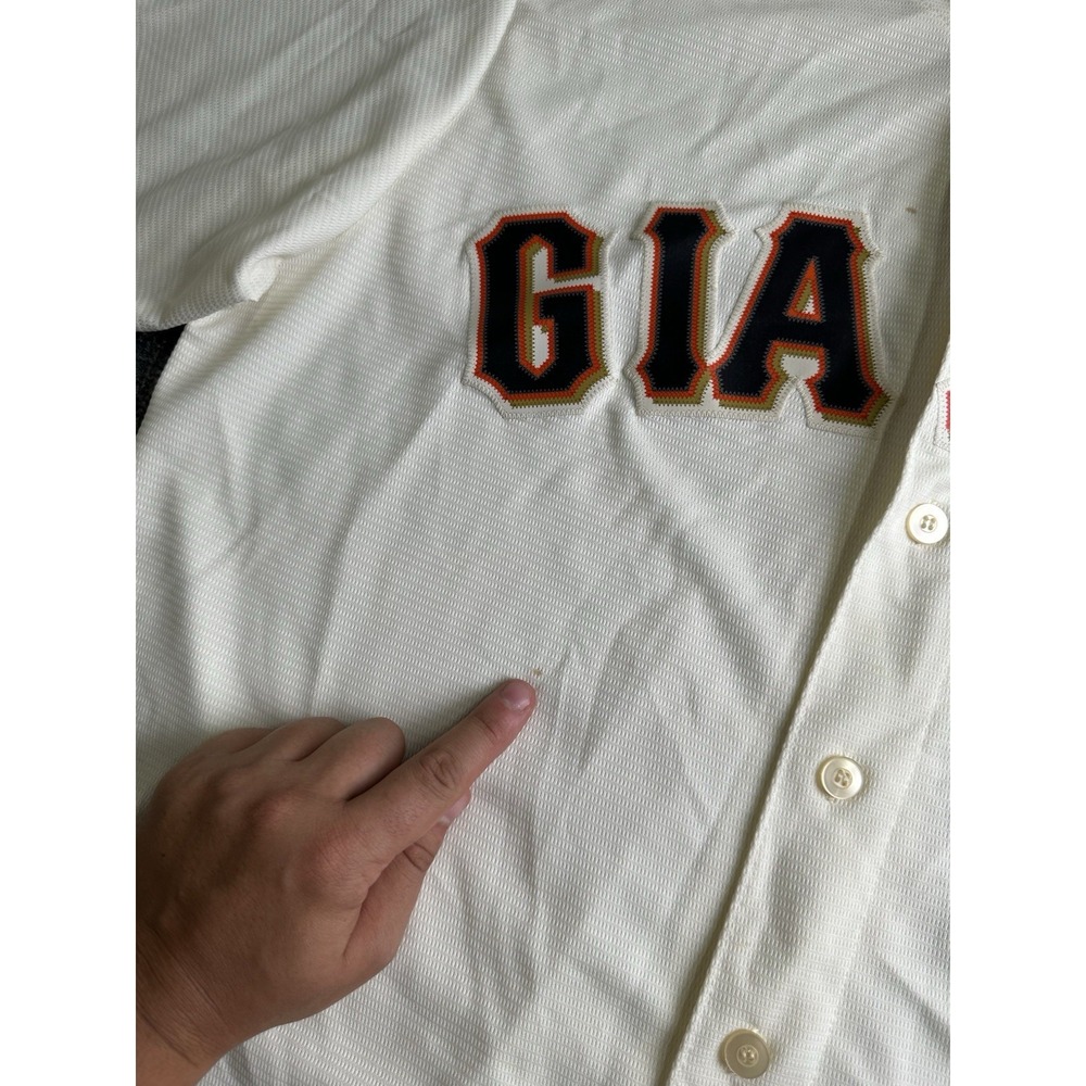 Mens Majestic San Francisco Giants MLB Cool Base Baseball Jersey, Size XL - Picture 8 of 10